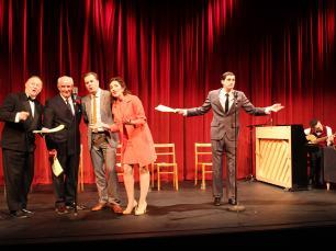 Pair of Red Velvet Tabs