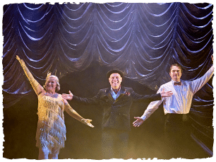3 people performing magic