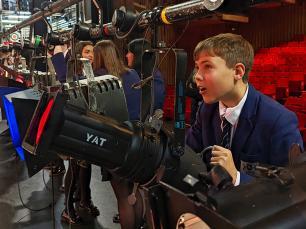 A student enjoying our Technical Workshop