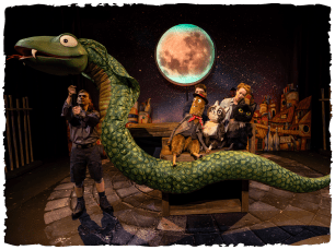 snake puppet