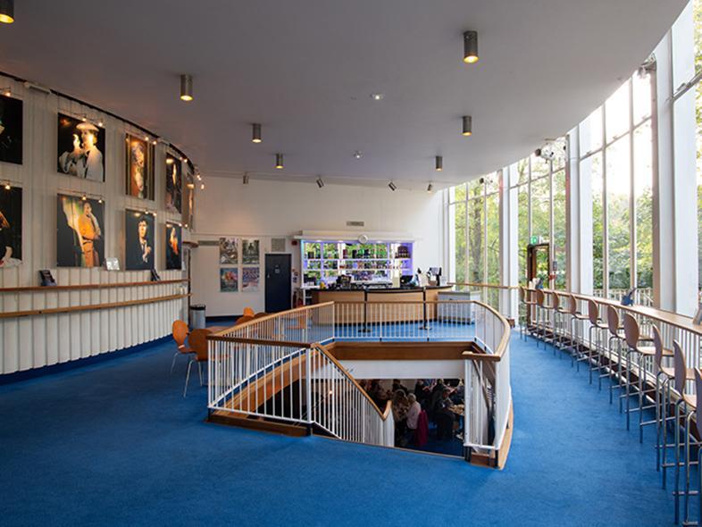 The interior of the Yvonne Arnaud