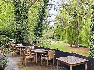 The Riverside Garden at the Yvonne Arnaud Theatre