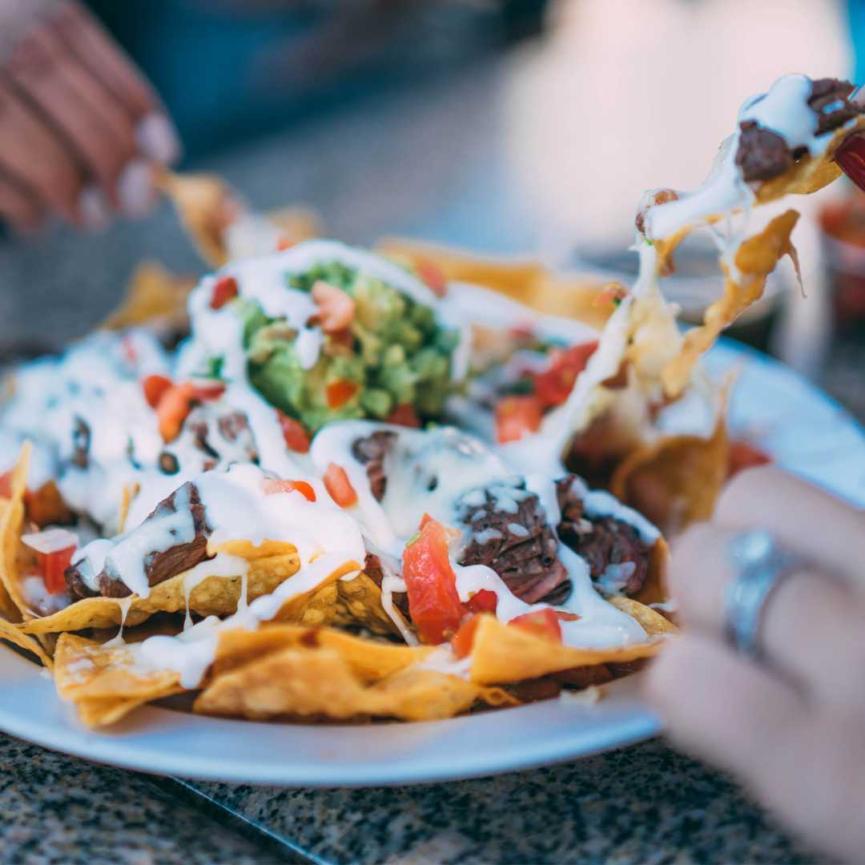 Chilli on Nachos