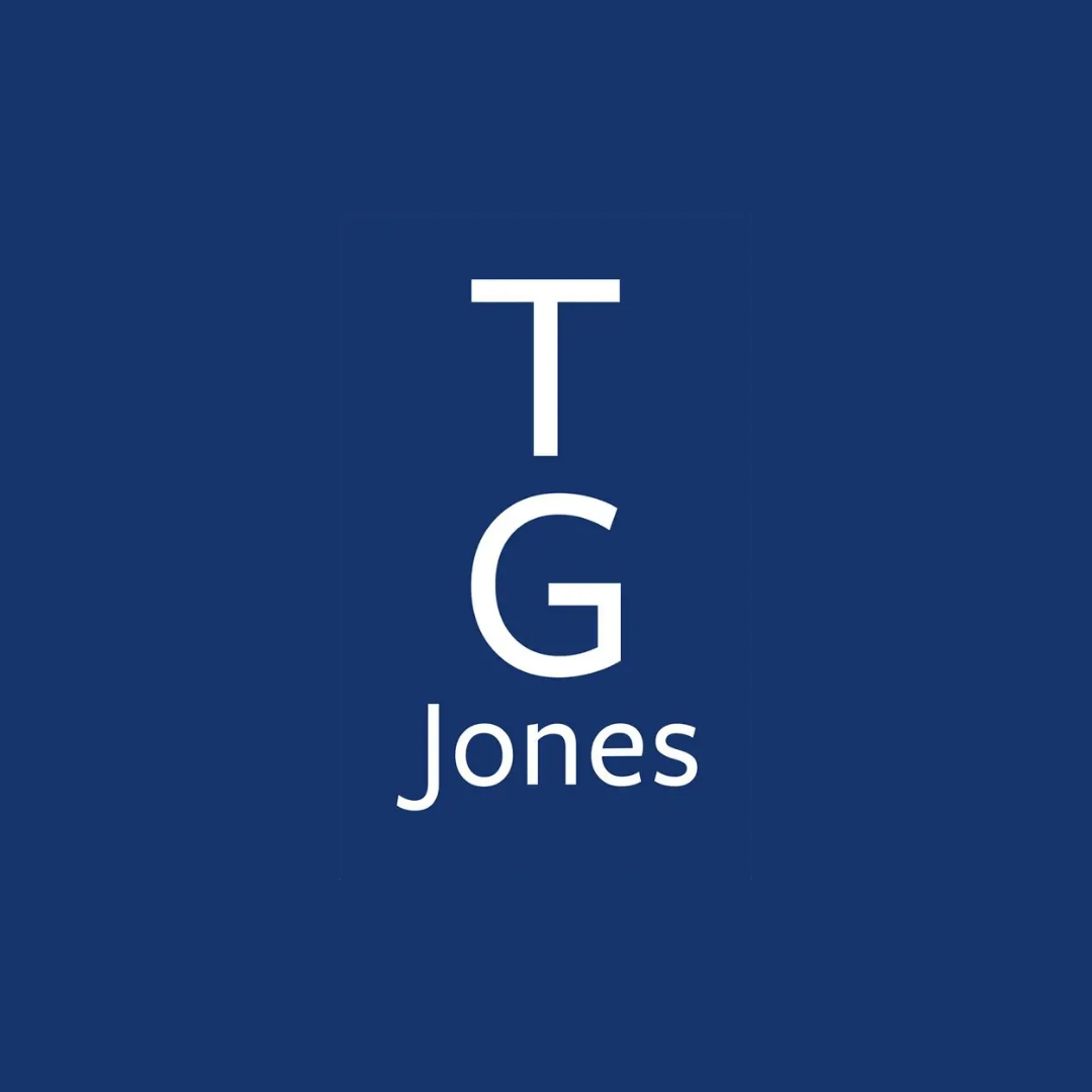 TG Jones logo