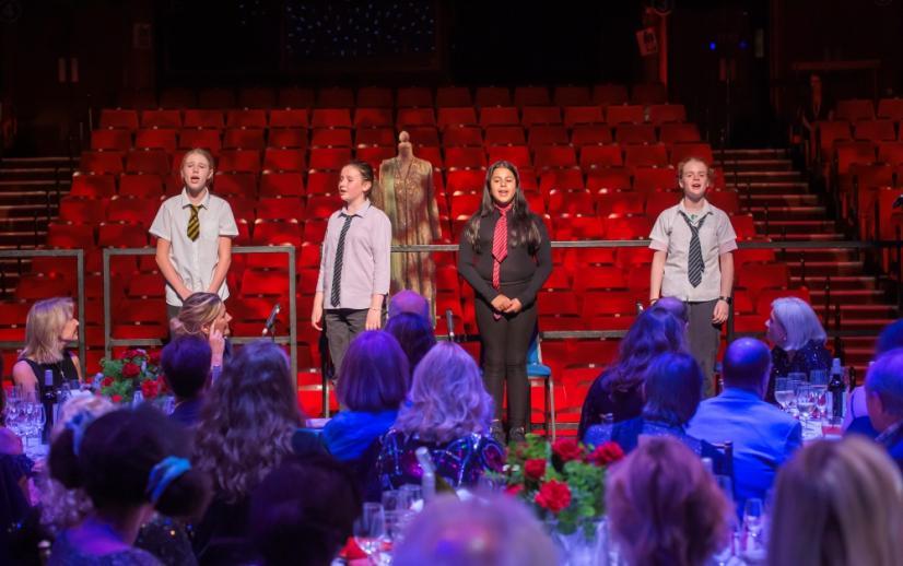 Young Company performing at the Supper in the Stars Gala