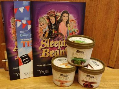 Image of show programmes and ice creams