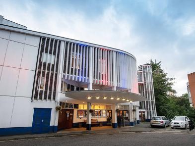 An external view of the Yvonne Arnaud Theatre