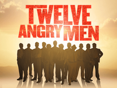 12 angry men poster - with title