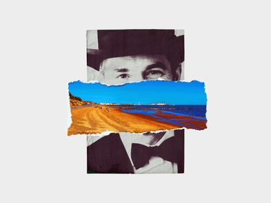 Man in bowler hat