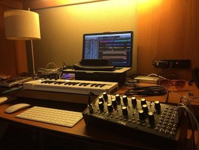 A sound desk