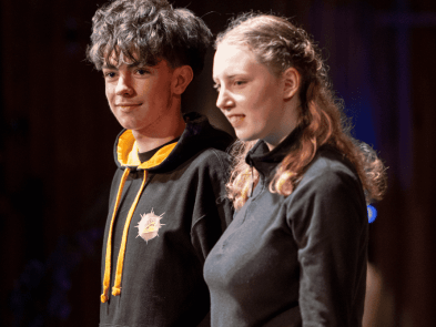 Two members of Young Company at Supper With The Stars 2026